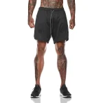 Men Sport Shorts Sportswear Double-deck Running Shorts - Image 4